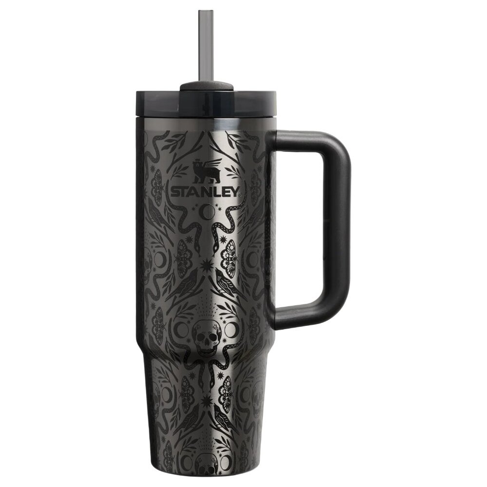 Stanley Halloween Quencher H2.0 Flowstate Tumbler 30oz Deadly Damask